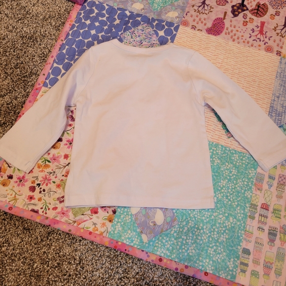 Worth the wait baby girl long sleeve top new - Picture 3 of 4